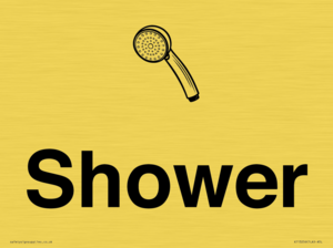Dementia Shower sign